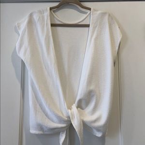 NWOT Club Monaco open back top size S